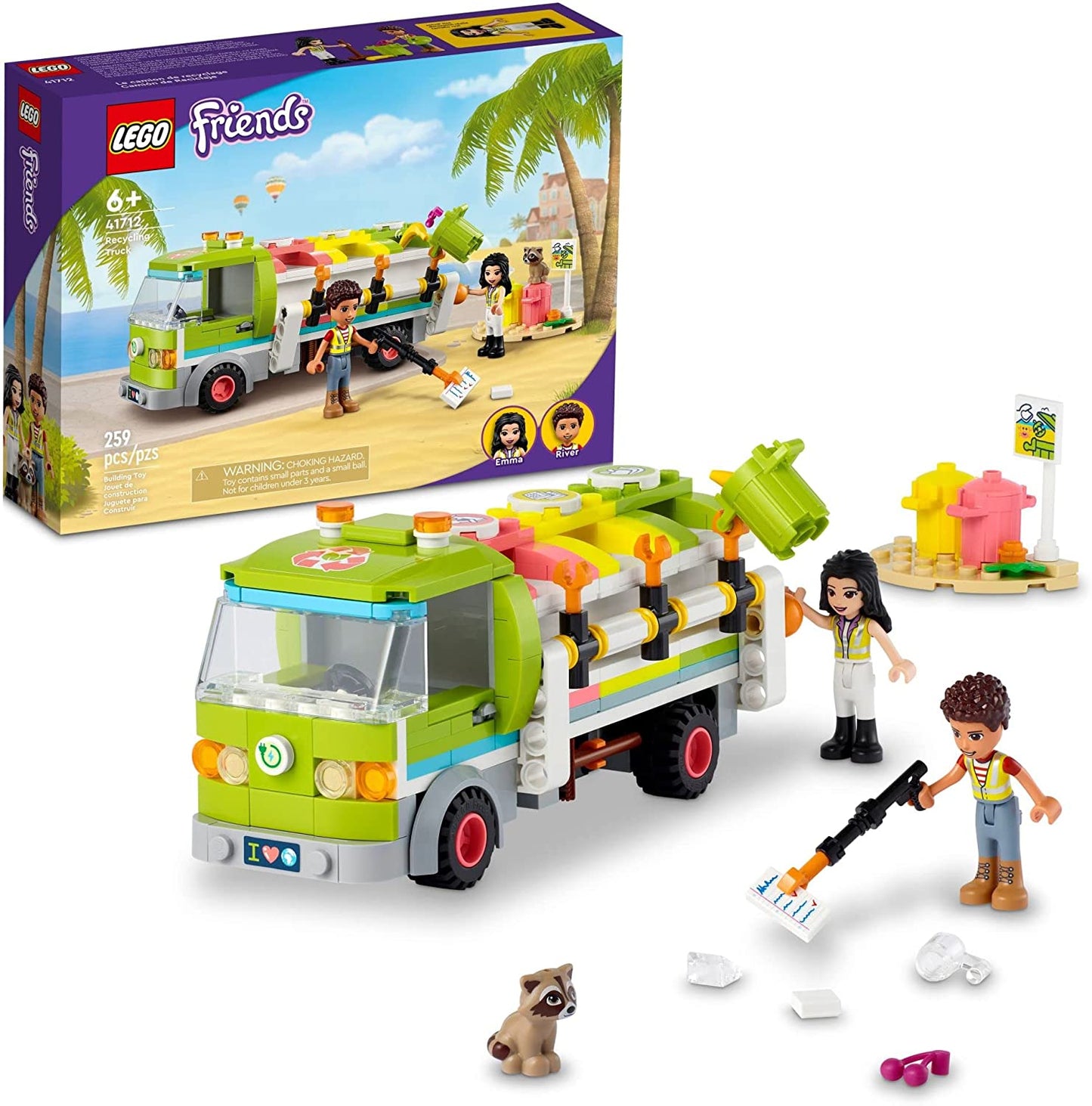 Friends Recycling Truck