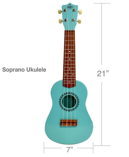 Ukulele Seafoam Green