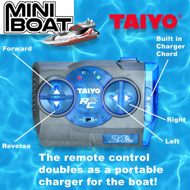 Mini Rc Boat Wave Cruiser