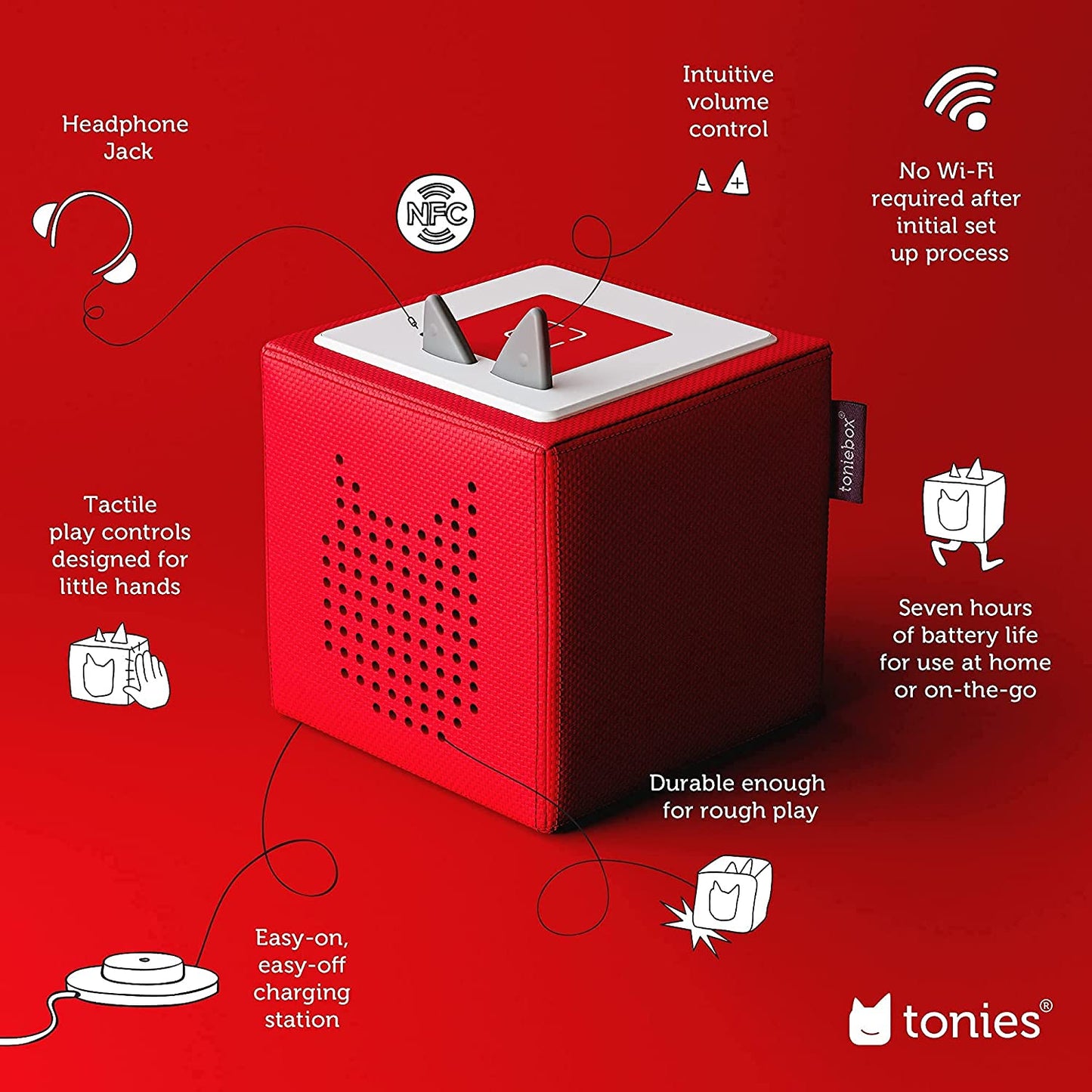 Toniebox Starter Set Red