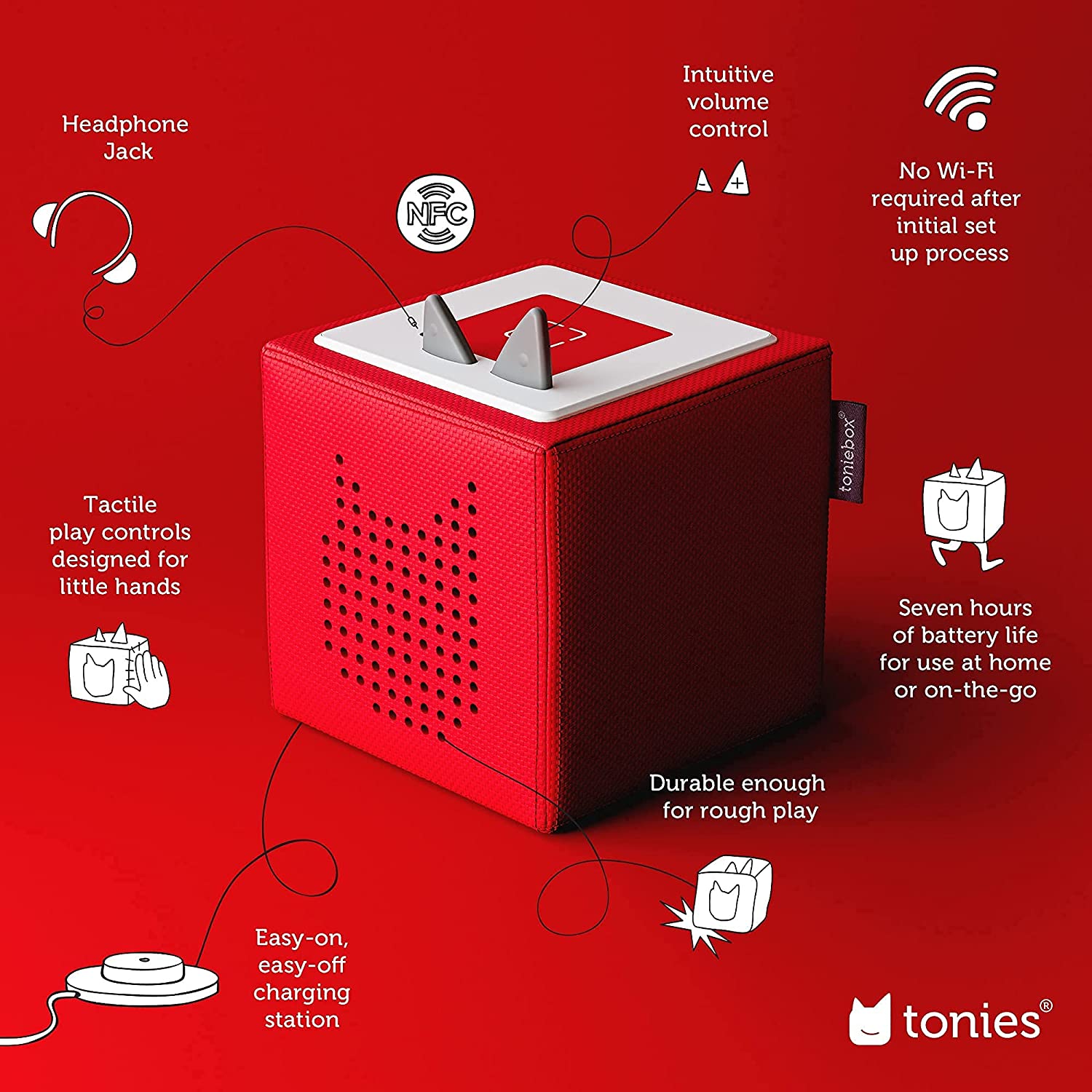 Toniebox Starter Set Red