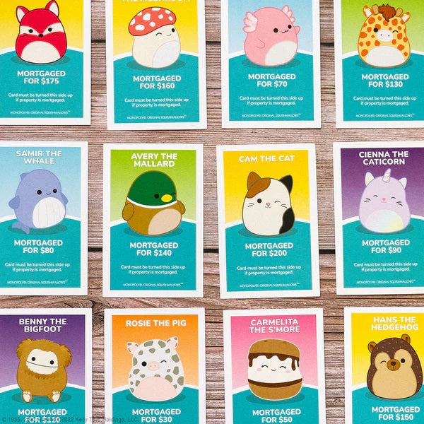 Squishmallow Monopoly