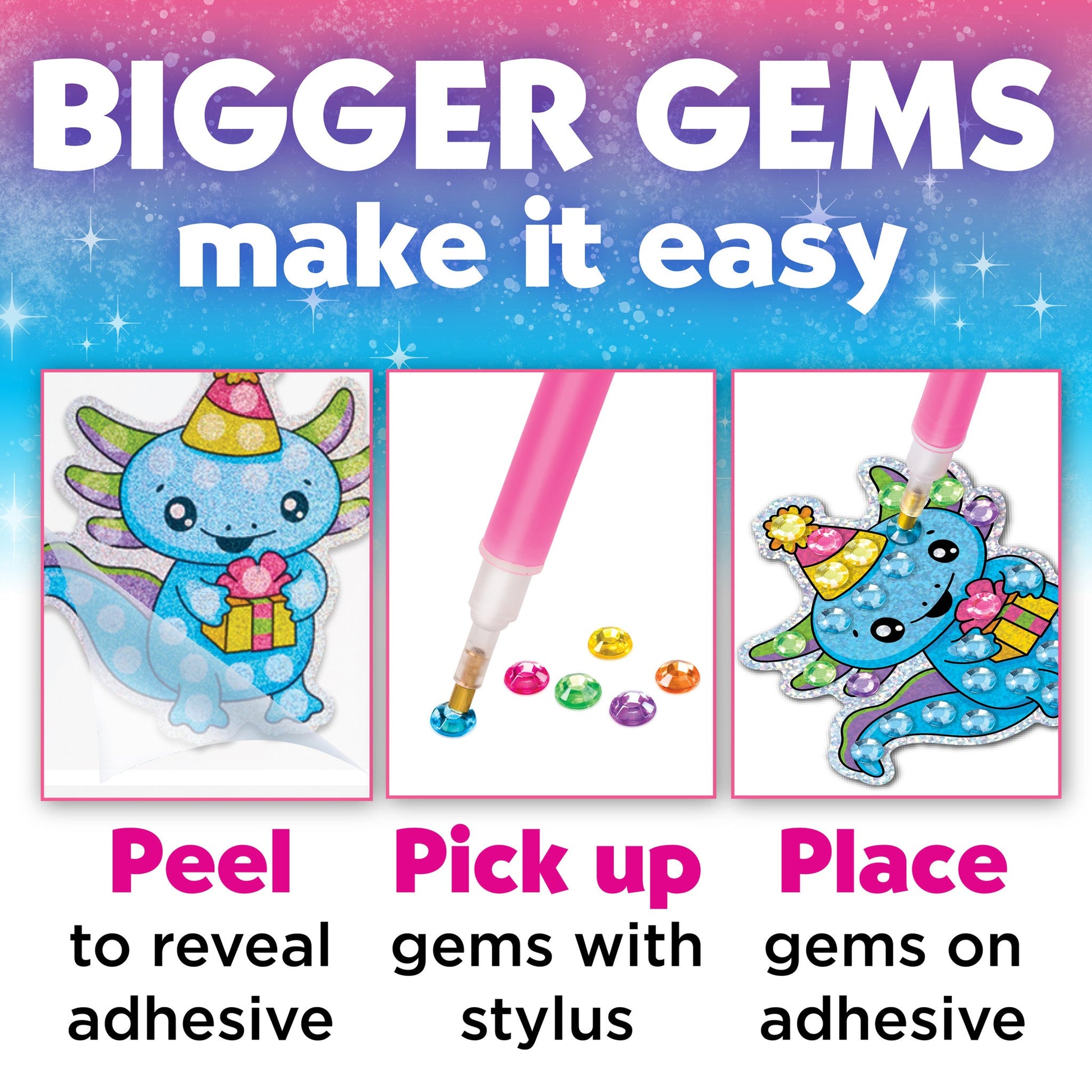 Big Gem Diamond Axoltl