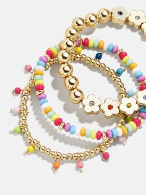 Flower Power Kids Bracelet Set